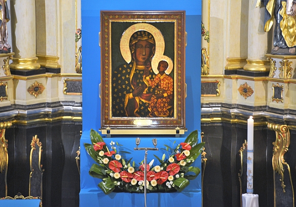 WIĘCBORK. Peregrynacja kopii obrazu Matki Bożej Częstochowskiej